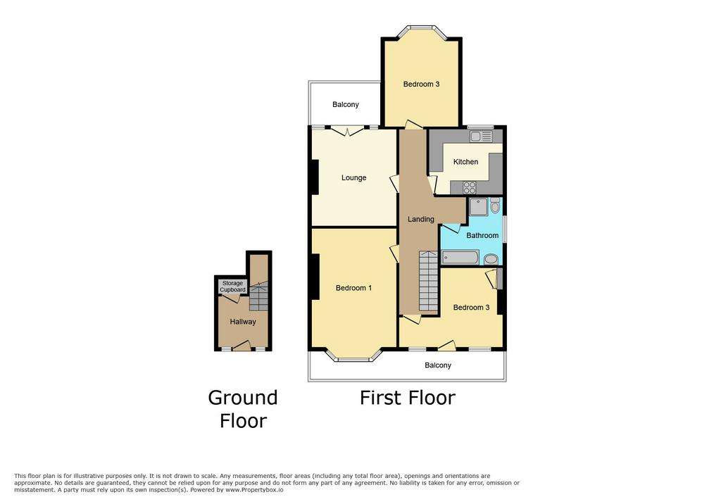 3 bedroom flat to rent - floorplan