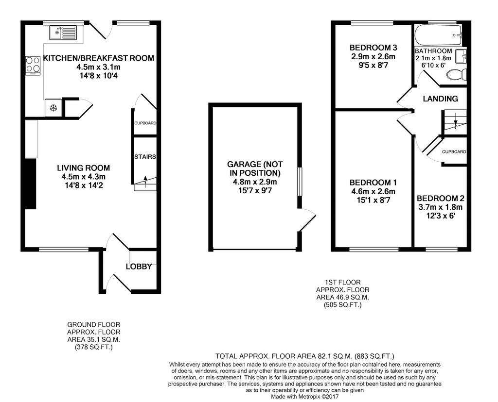 3 bedroom semi-detached house to rent - floorplan