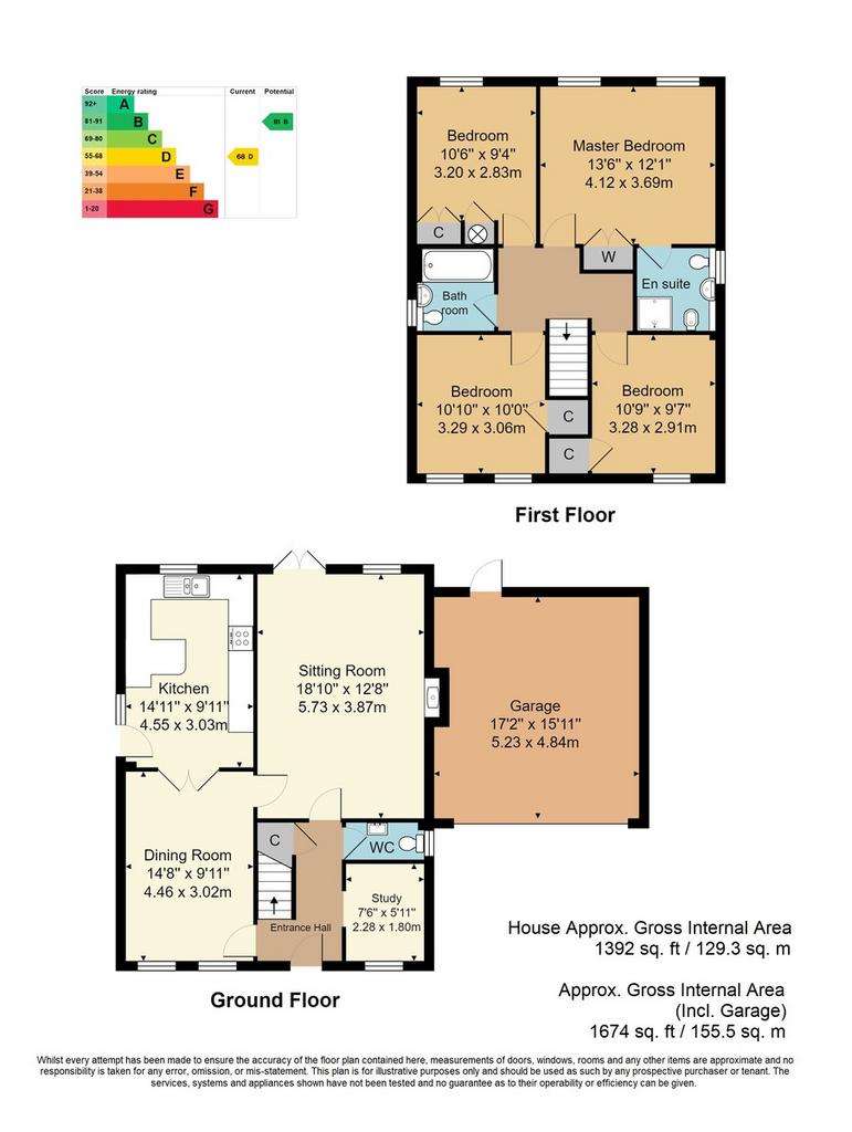 4 bedroom detached house for sale - floorplan