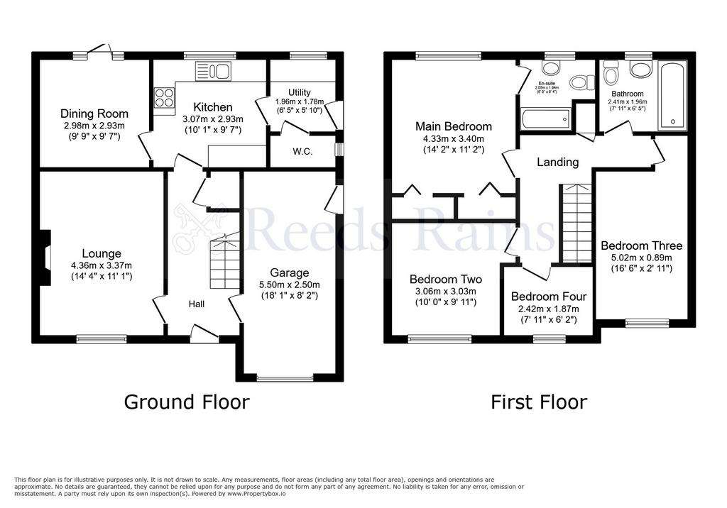 4 bedroom detached house for sale - floorplan