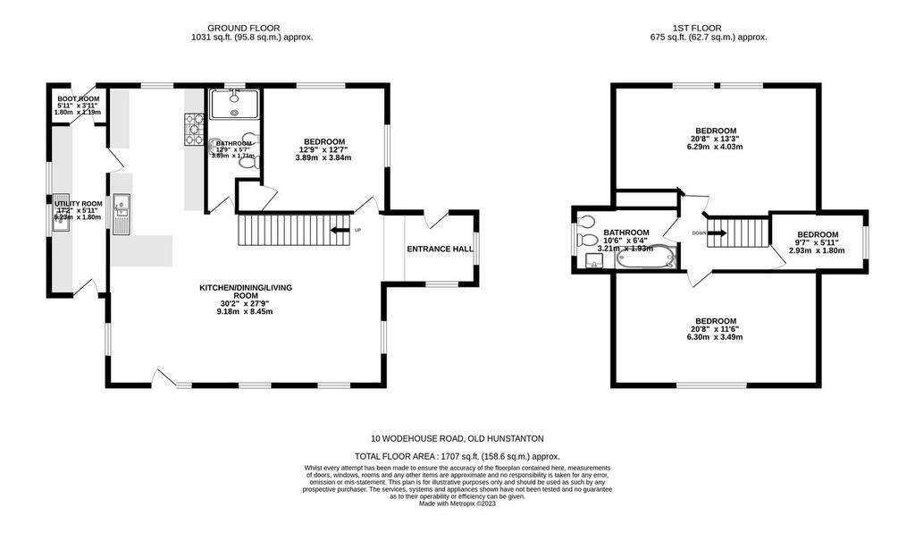 4 bedroom detached house for sale - floorplan