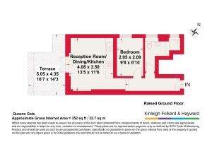 1 bedroom flat to rent - floorplan