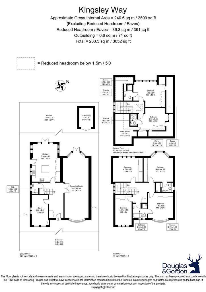 6 bedroom detached house to rent - floorplan