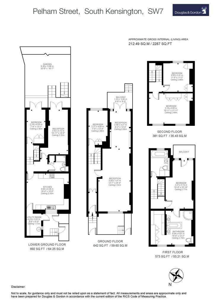 5 bedroom terraced house to rent - floorplan