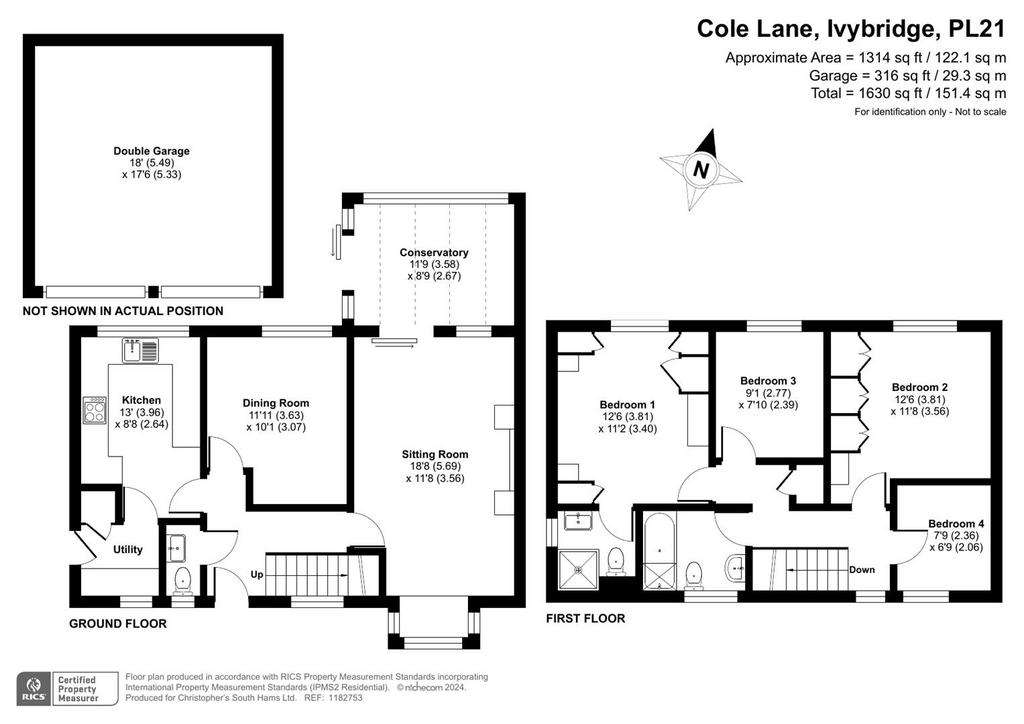 4 bedroom detached house for sale - floorplan