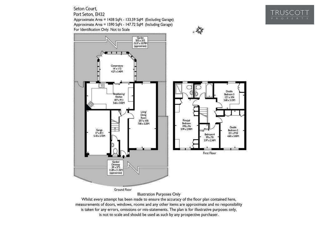 4 bedroom detached house for sale - floorplan