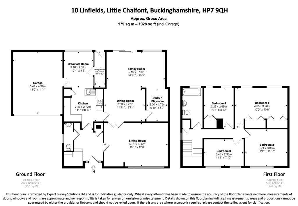 4 bedroom detached house for sale - floorplan