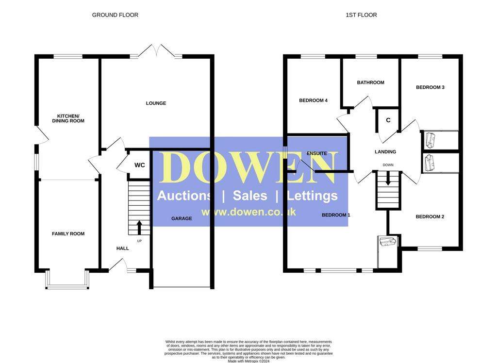 4 bedroom detached house for sale - floorplan