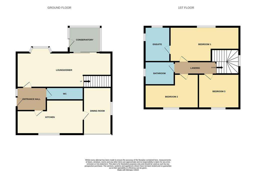 3 bedroom detached house for sale - floorplan