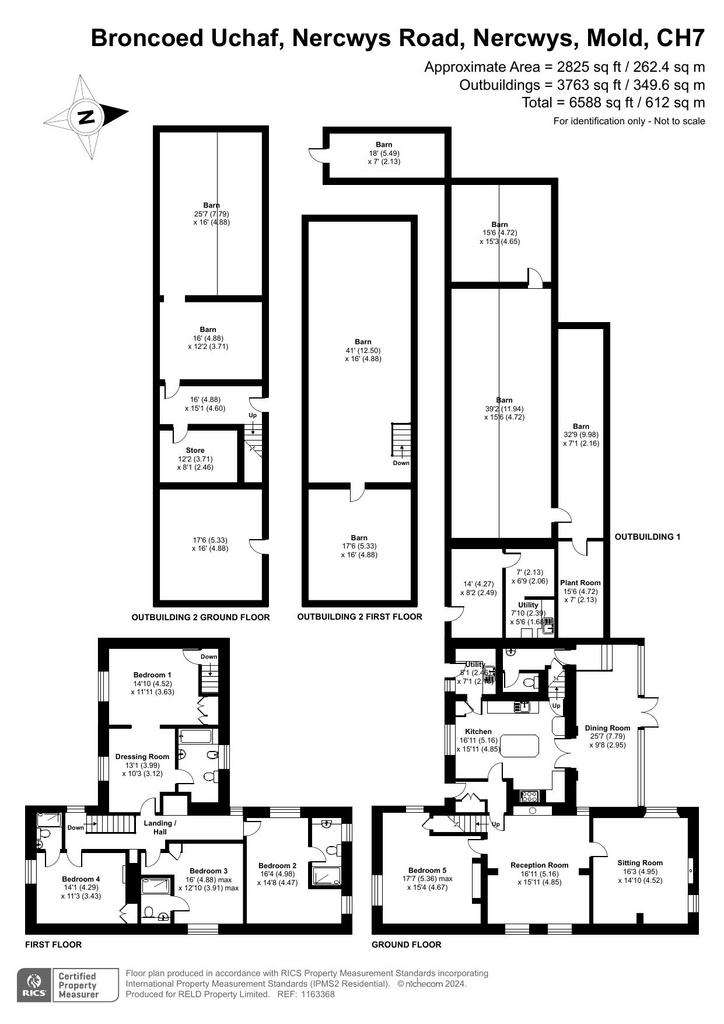 5 bedroom equestrian facility for sale - floorplan