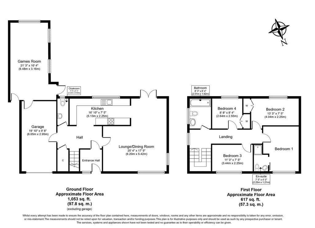 4 bedroom detached house for sale - floorplan