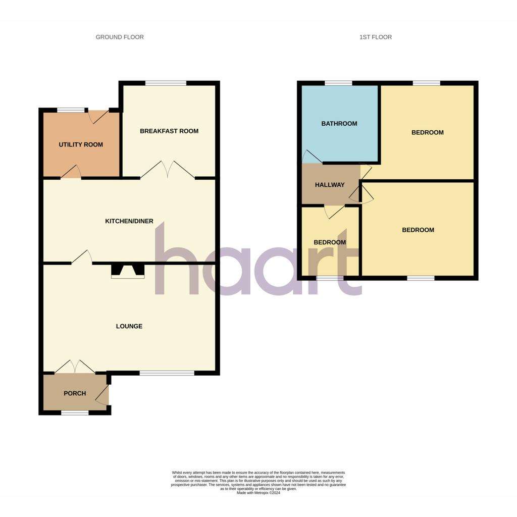 3 bedroom terraced house for sale - floorplan