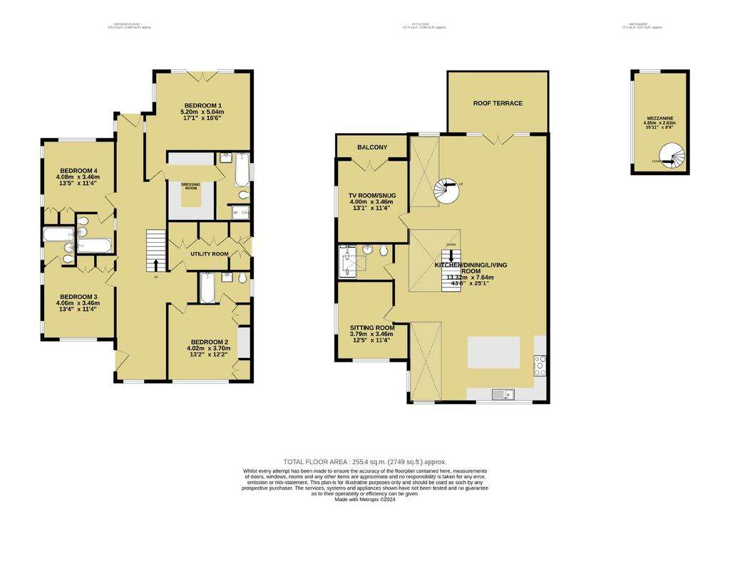 4 bedroom detached house for sale - floorplan