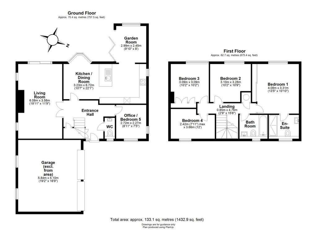 4 bedroom detached house for sale - floorplan