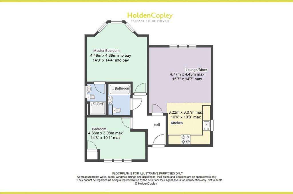 2 bedroom flat for sale - floorplan