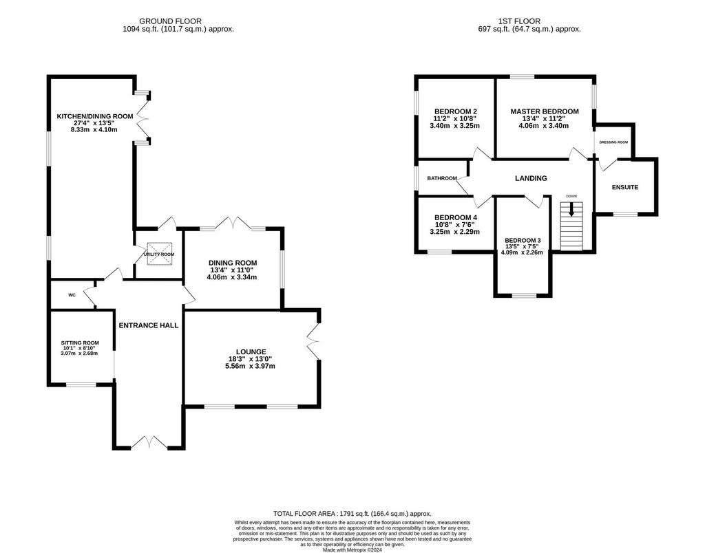 4 bedroom detached house for sale - floorplan