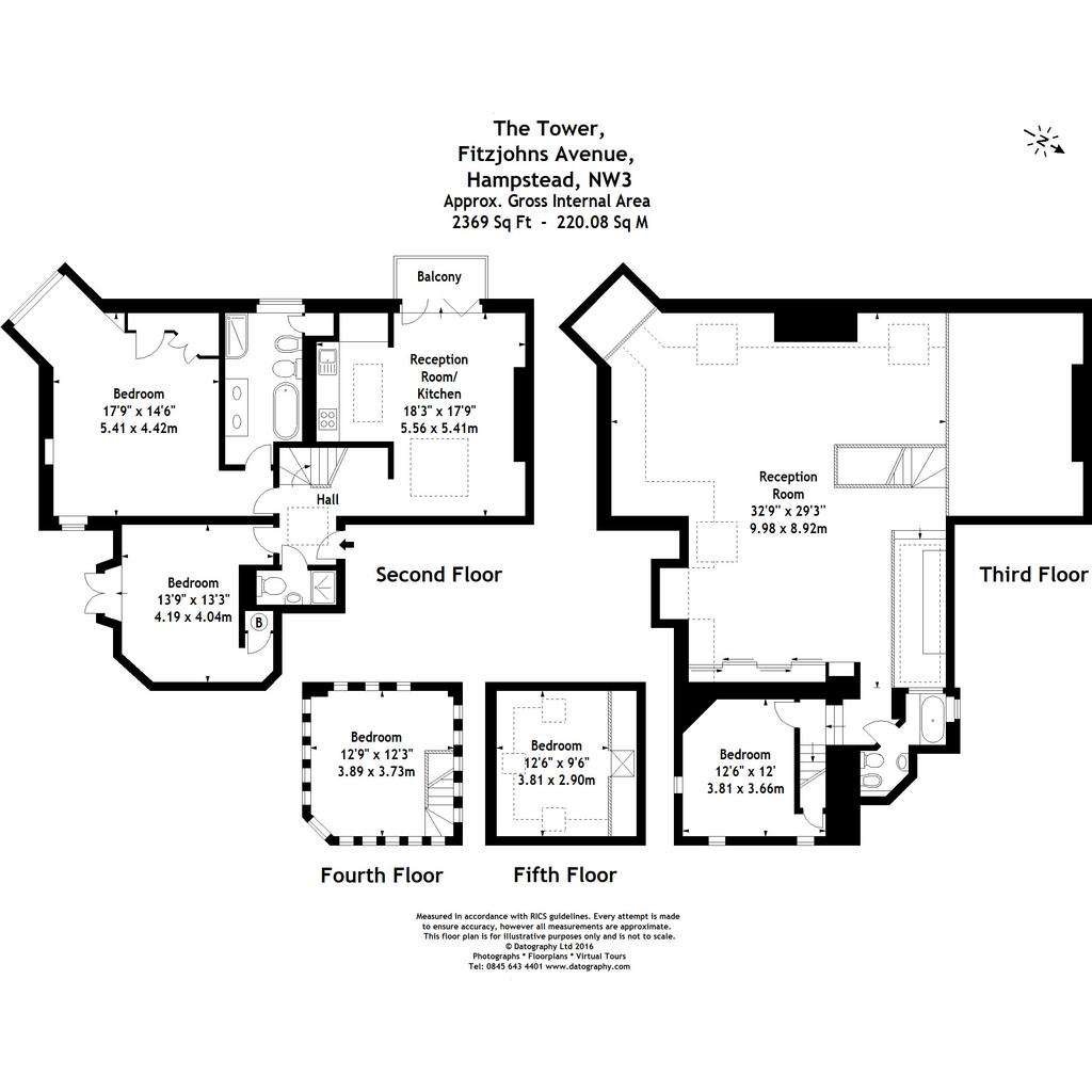 4 bedroom flat to rent - floorplan