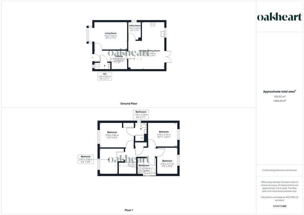 4 bedroom detached house for sale - floorplan