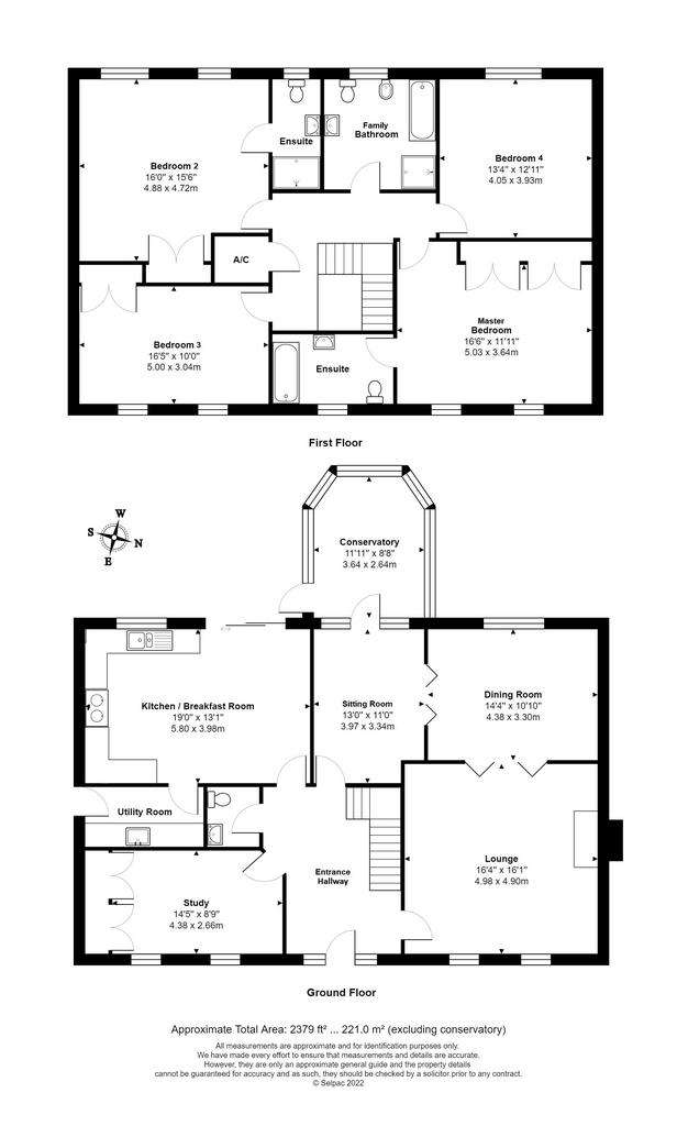 4 bedroom detached house for sale - floorplan