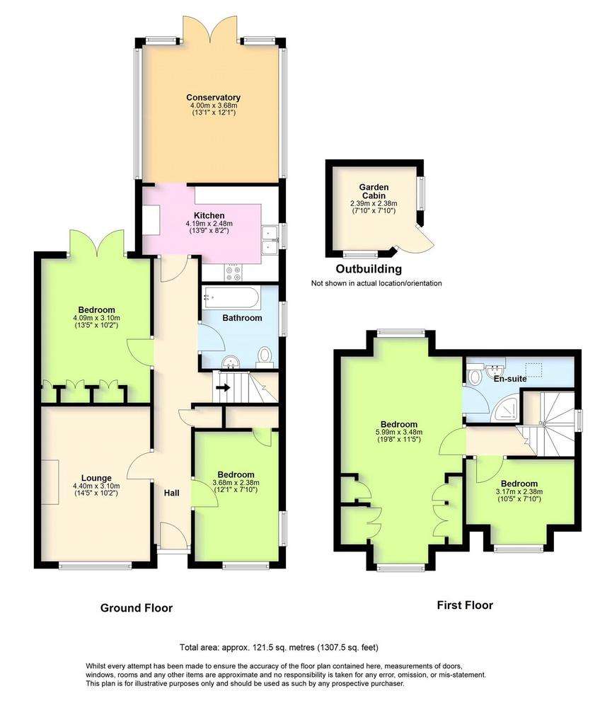 4 bedroom semi-detached house for sale - floorplan