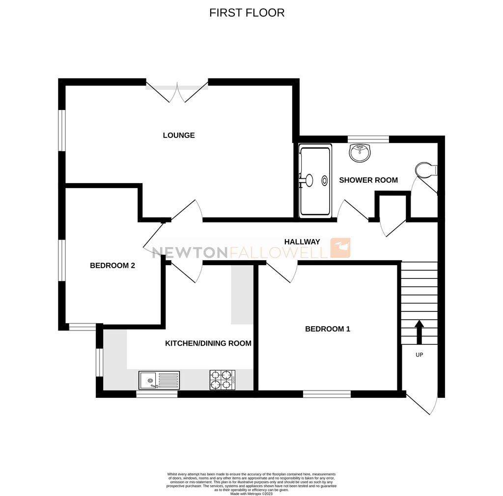 2 bedroom flat for sale - floorplan