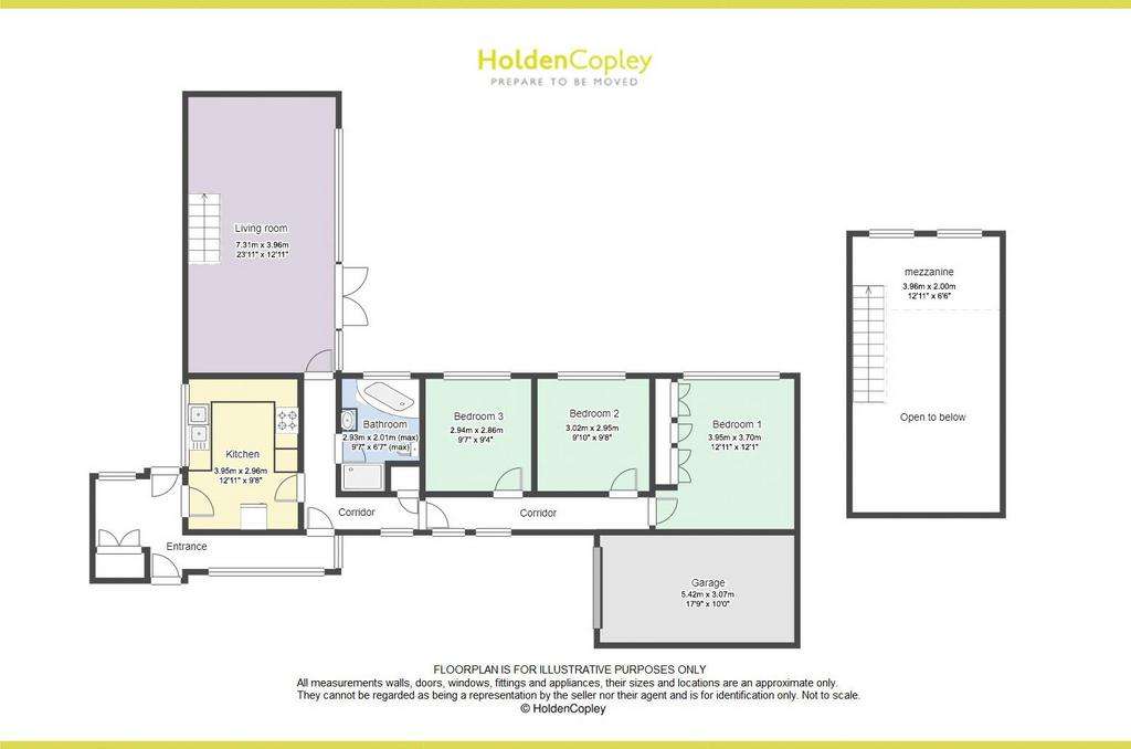 3 bedroom detached bungalow for sale - floorplan