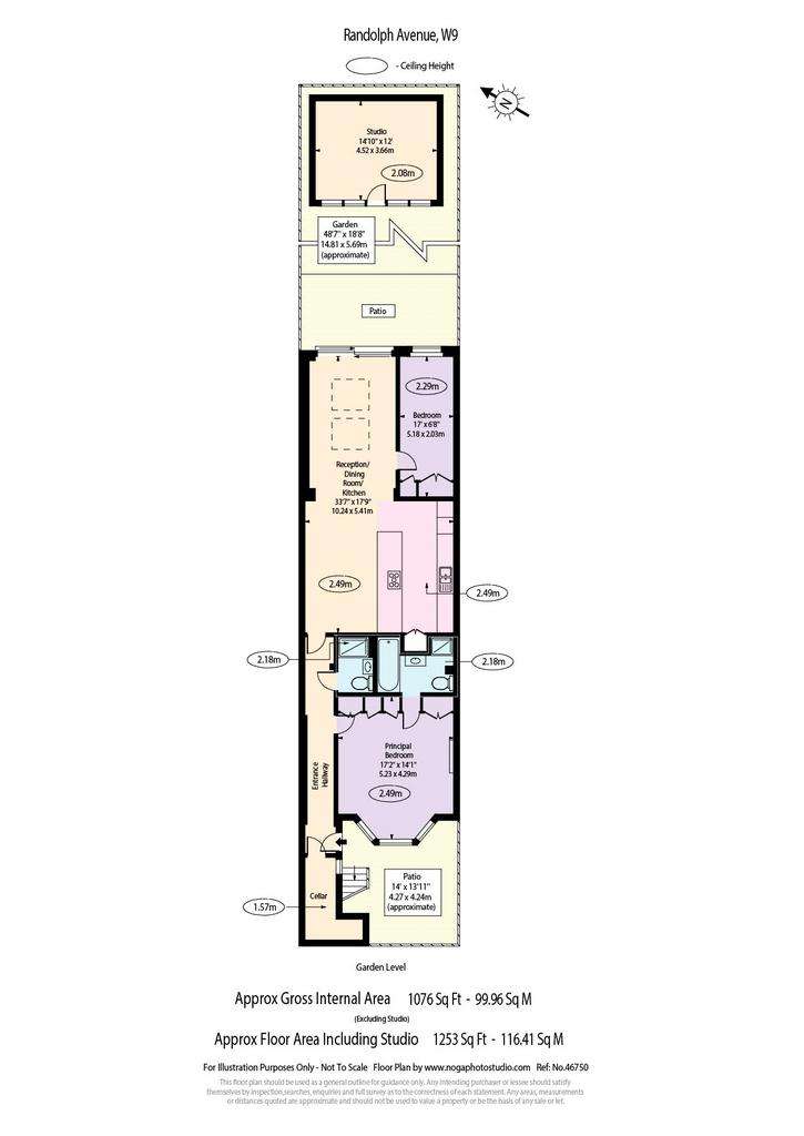 2 bedroom flat for sale - floorplan