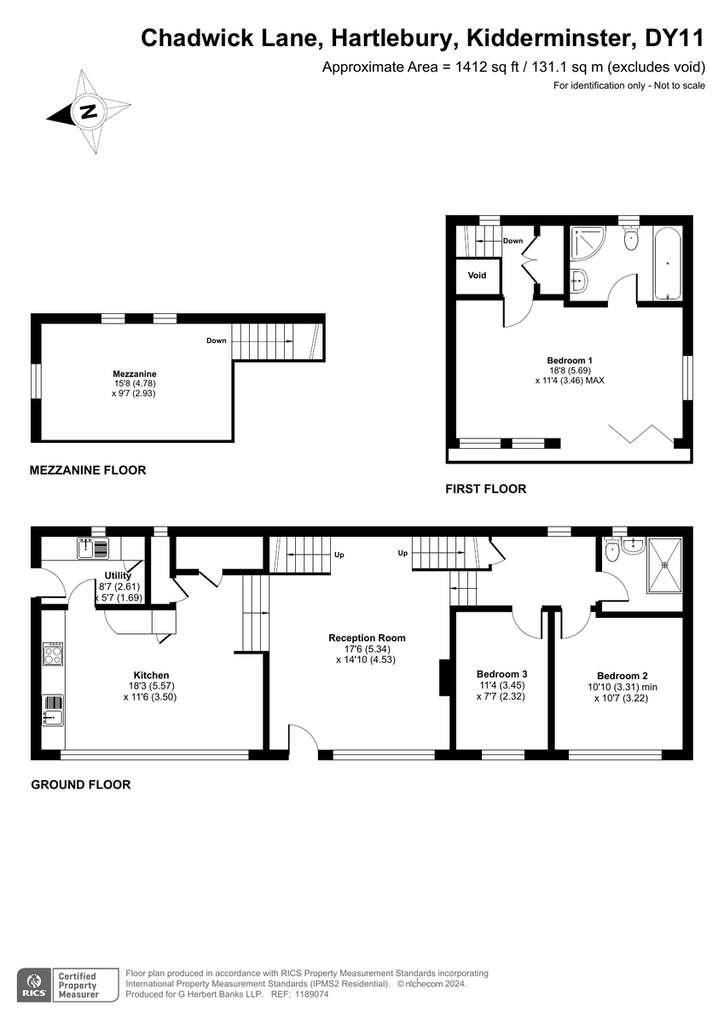 3 bedroom barn conversion to rent - floorplan