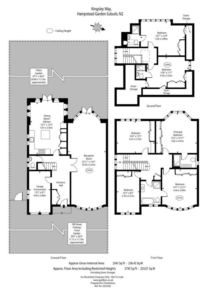 6 bedroom detached house to rent - floorplan