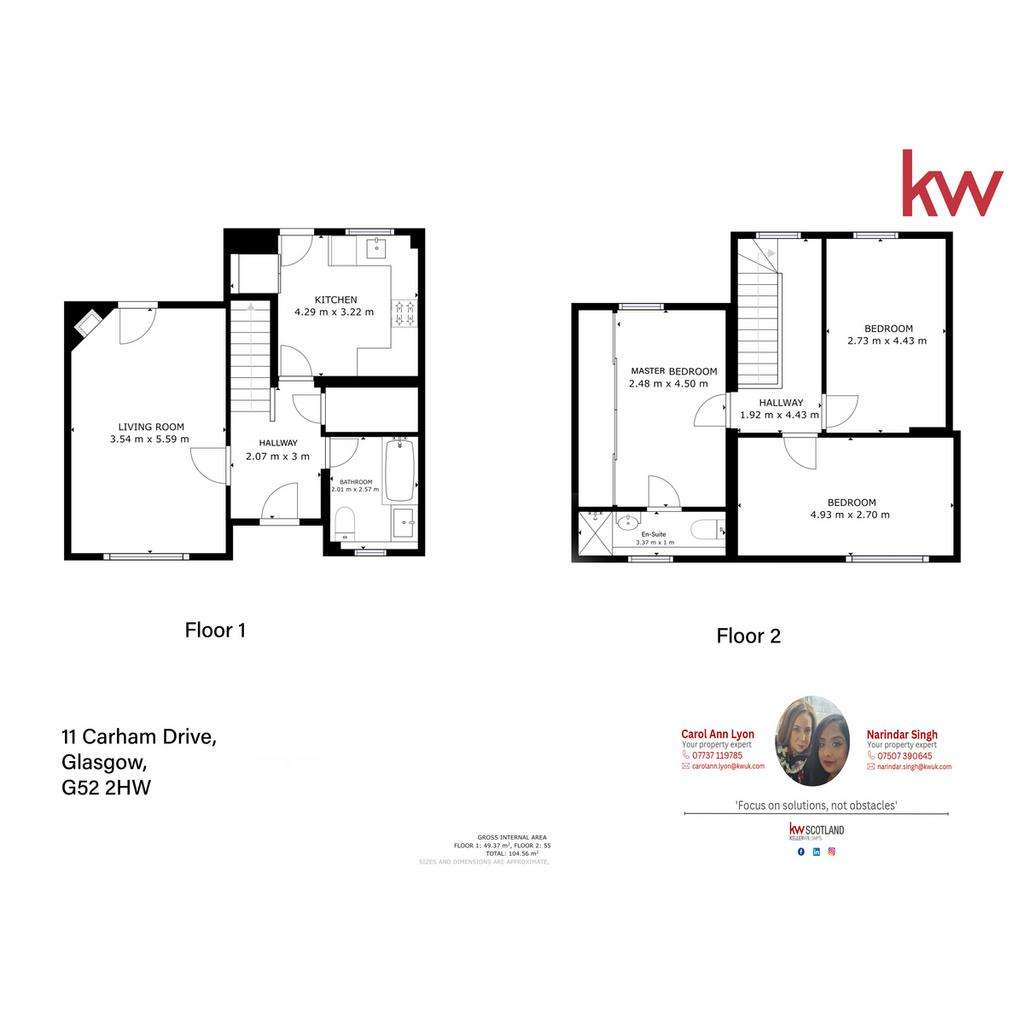 3 bedroom terraced house for sale - floorplan