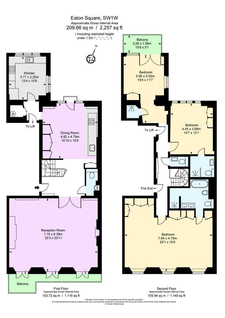 3 bedroom flat to rent - floorplan