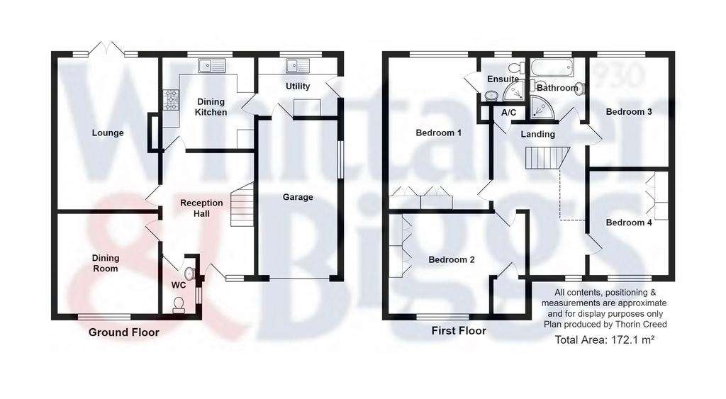 4 bedroom detached house for sale - floorplan