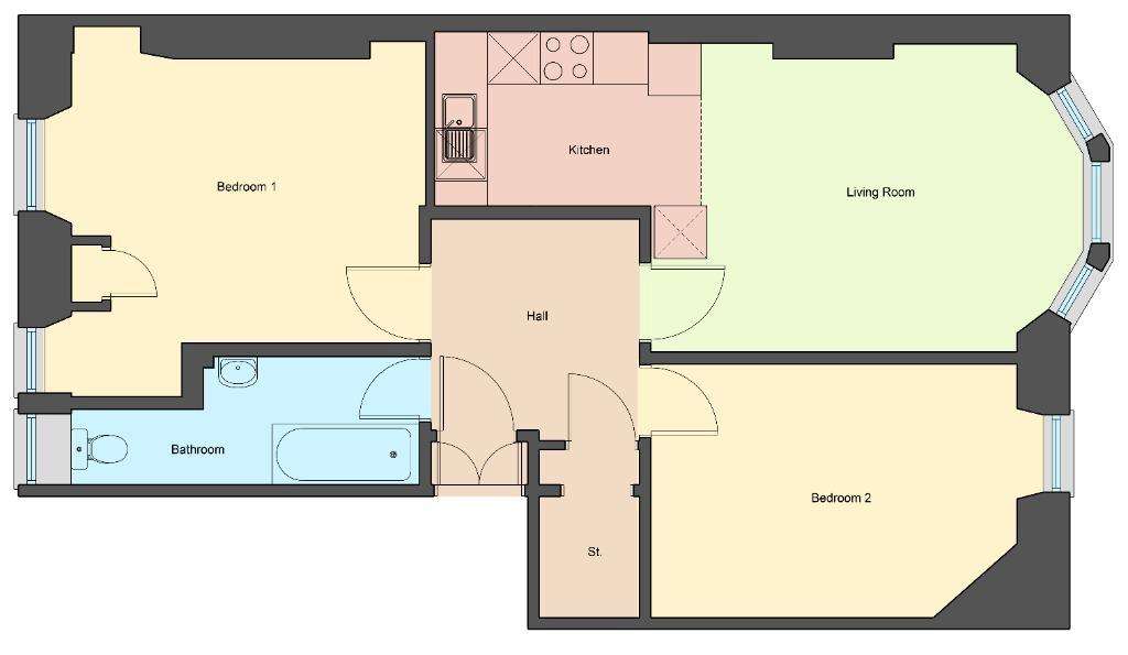 parking to rent - floorplan