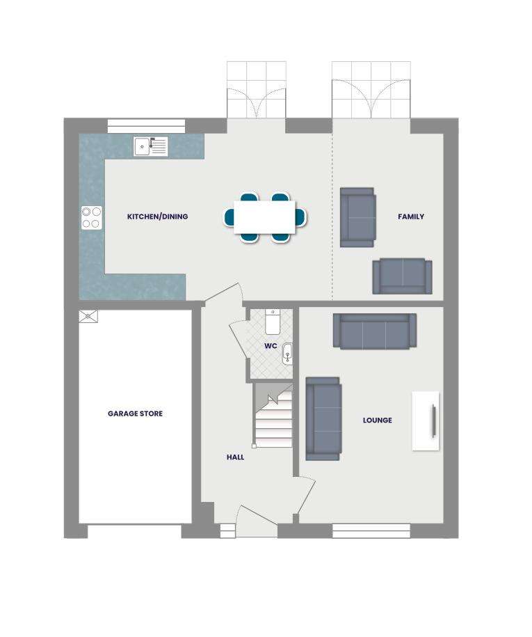 5 bedroom detached house for sale - floorplan