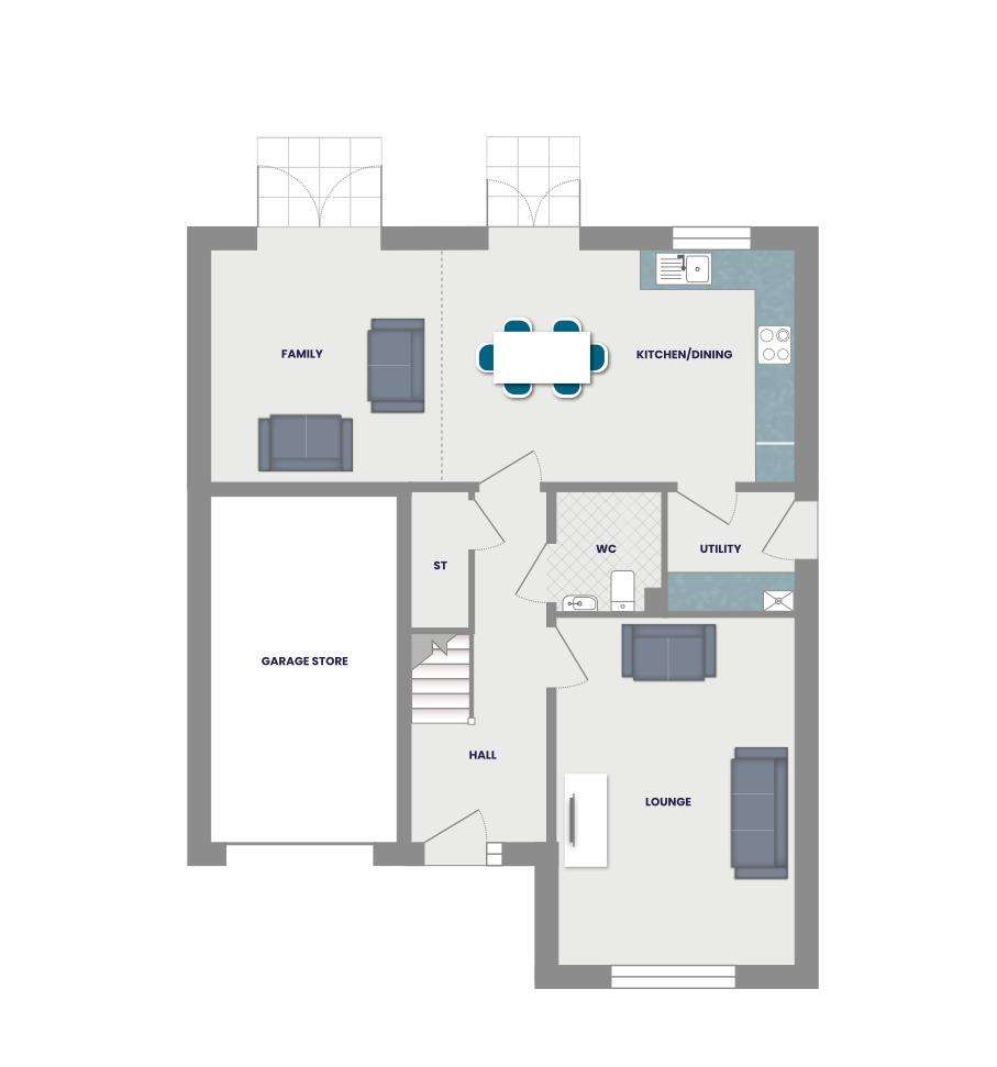 5 bedroom detached house for sale - floorplan