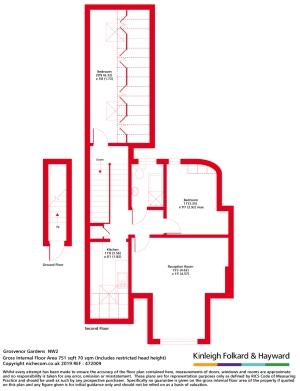 2 bedroom flat to rent - floorplan