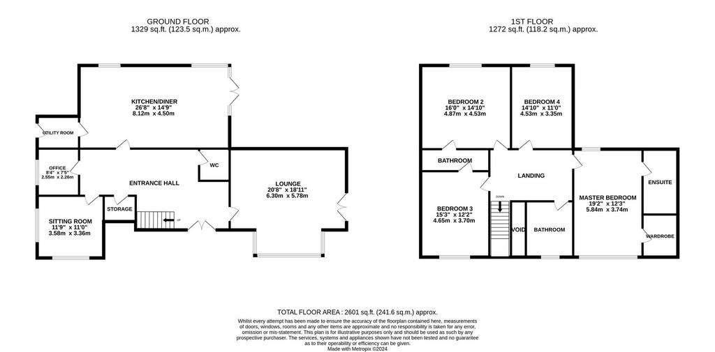 4 bedroom detached house for sale - floorplan