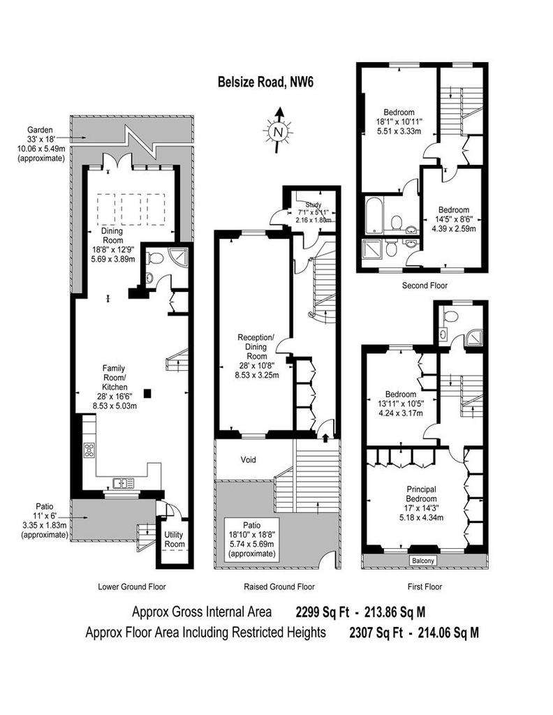 4 bedroom house to rent - floorplan