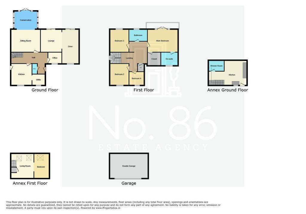 4 bedroom detached house for sale - floorplan