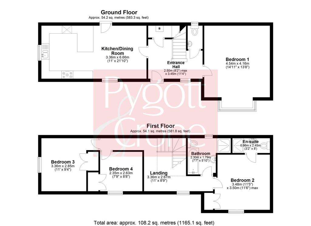 4 bedroom detached house for sale - floorplan