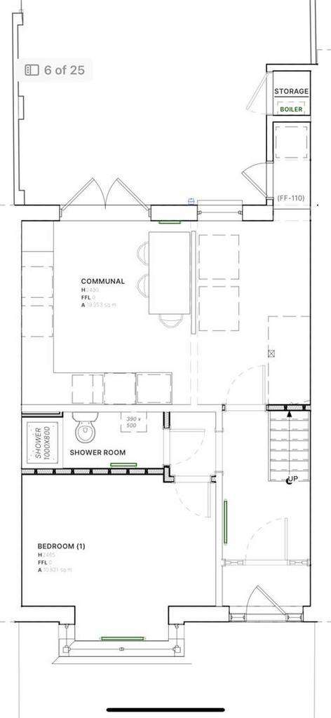 Room to rent - floorplan