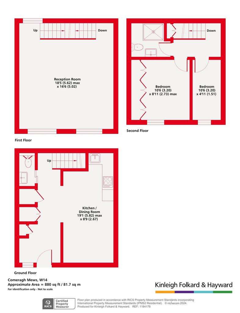 2 bedroom detached house for sale - floorplan