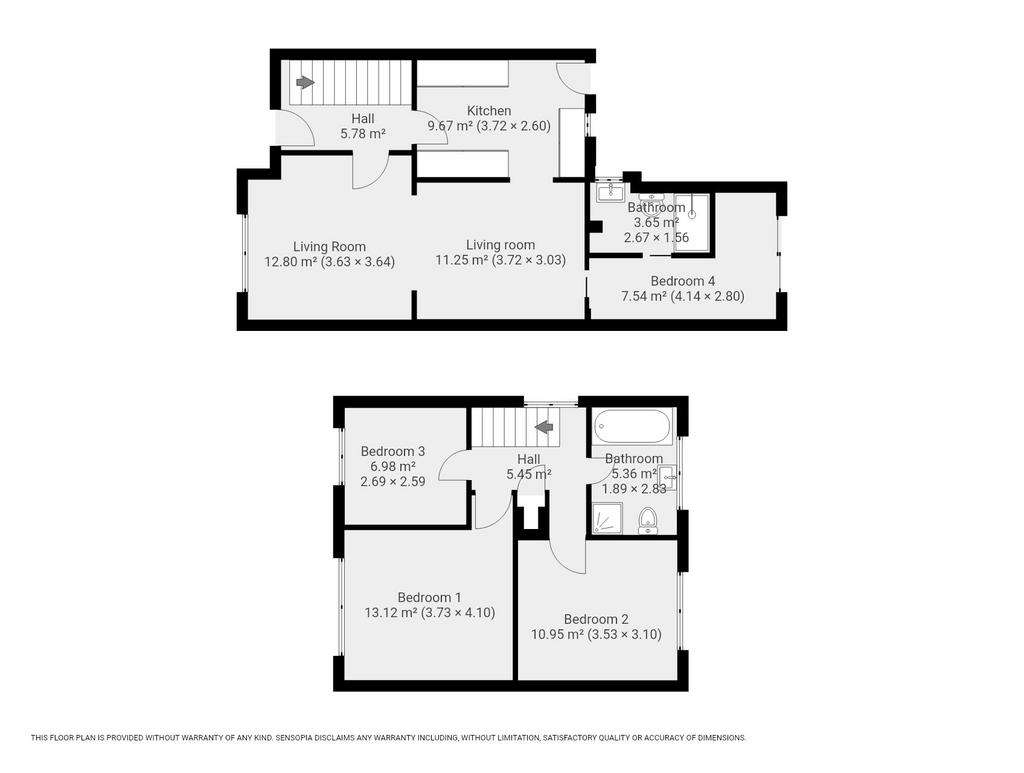 4 bedroom semi-detached house for sale - floorplan