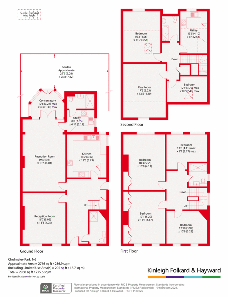 6 bedroom semi-detached house for sale - floorplan