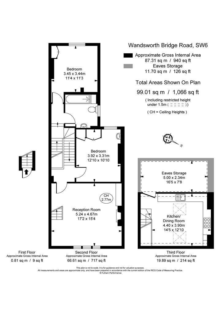 2 bedroom flat for sale - floorplan