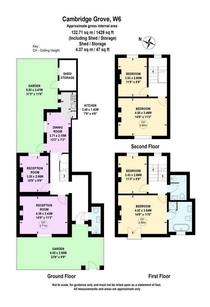 4 bedroom house to rent - floorplan