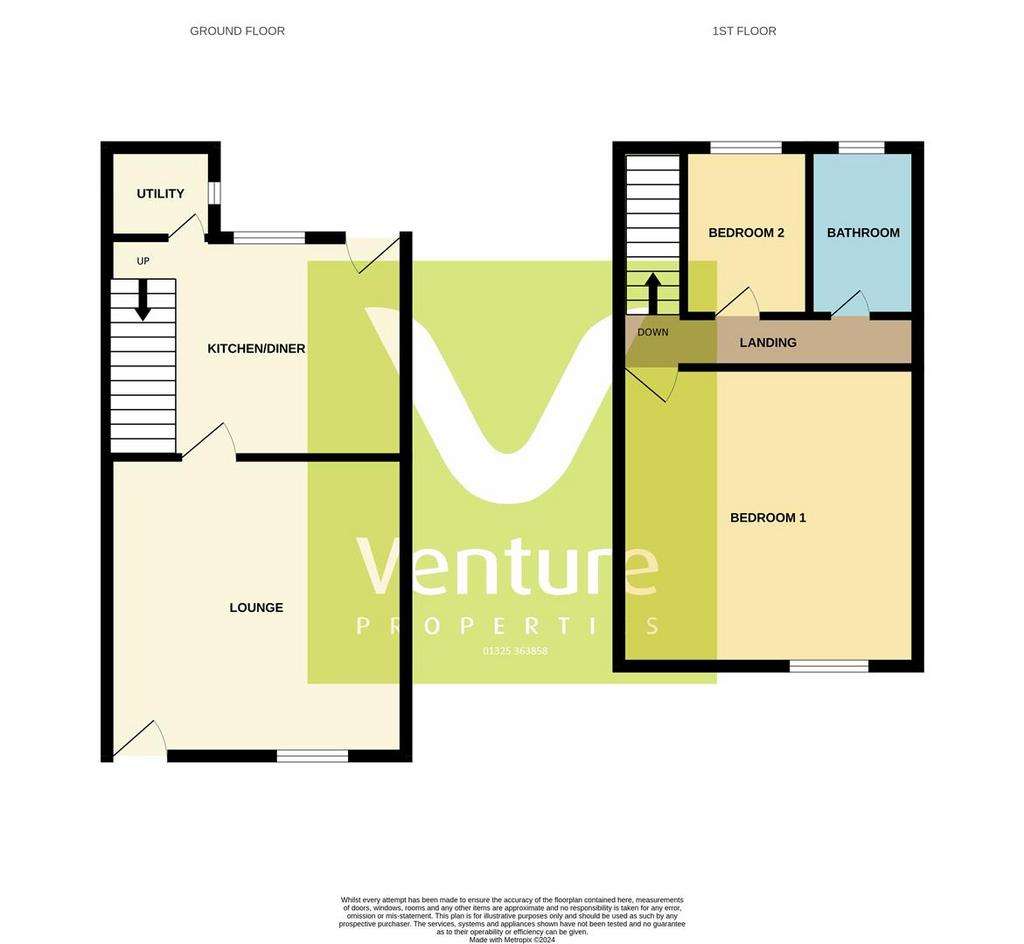 2 bedroom cottage to rent - floorplan