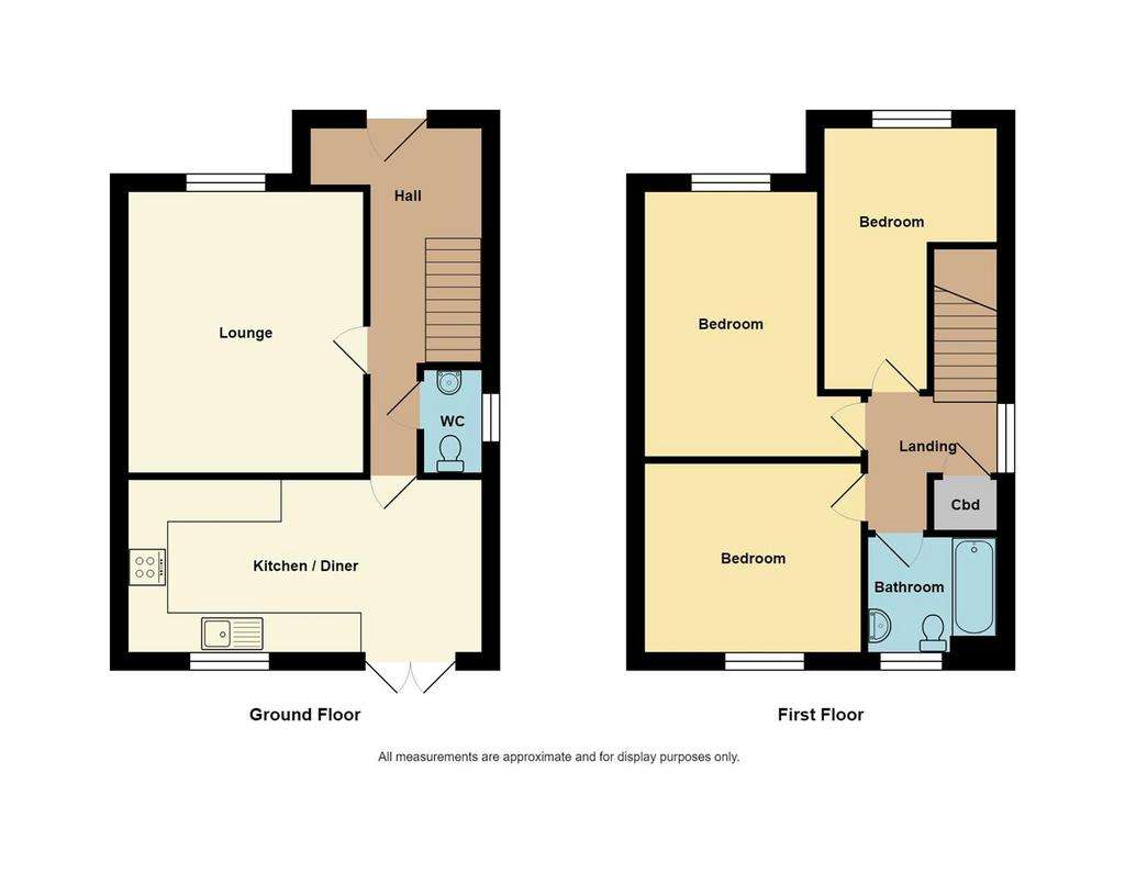 3 bedroom detached house for sale - floorplan