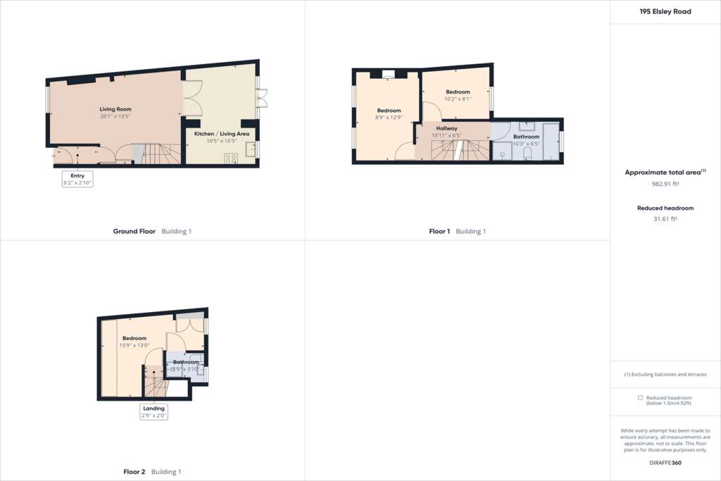 3 bedroom terraced house to rent - floorplan