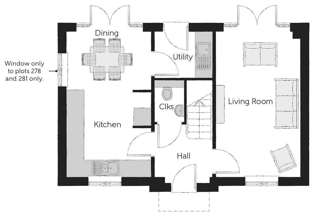 3 bedroom detached house for sale - floorplan